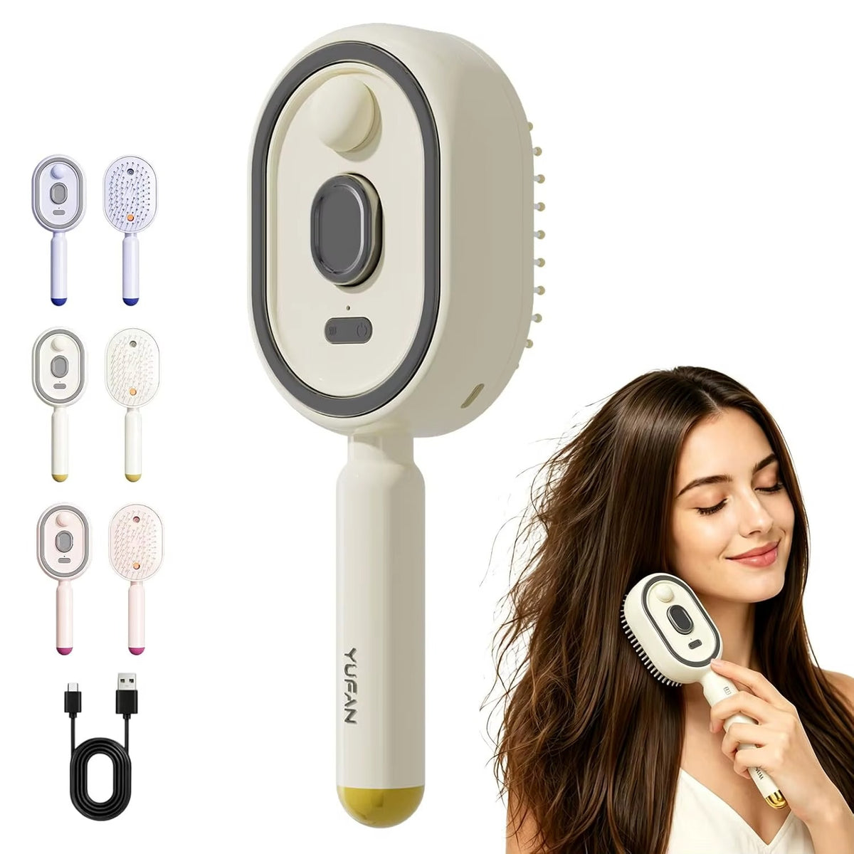 Brosse à cheveux électrique
