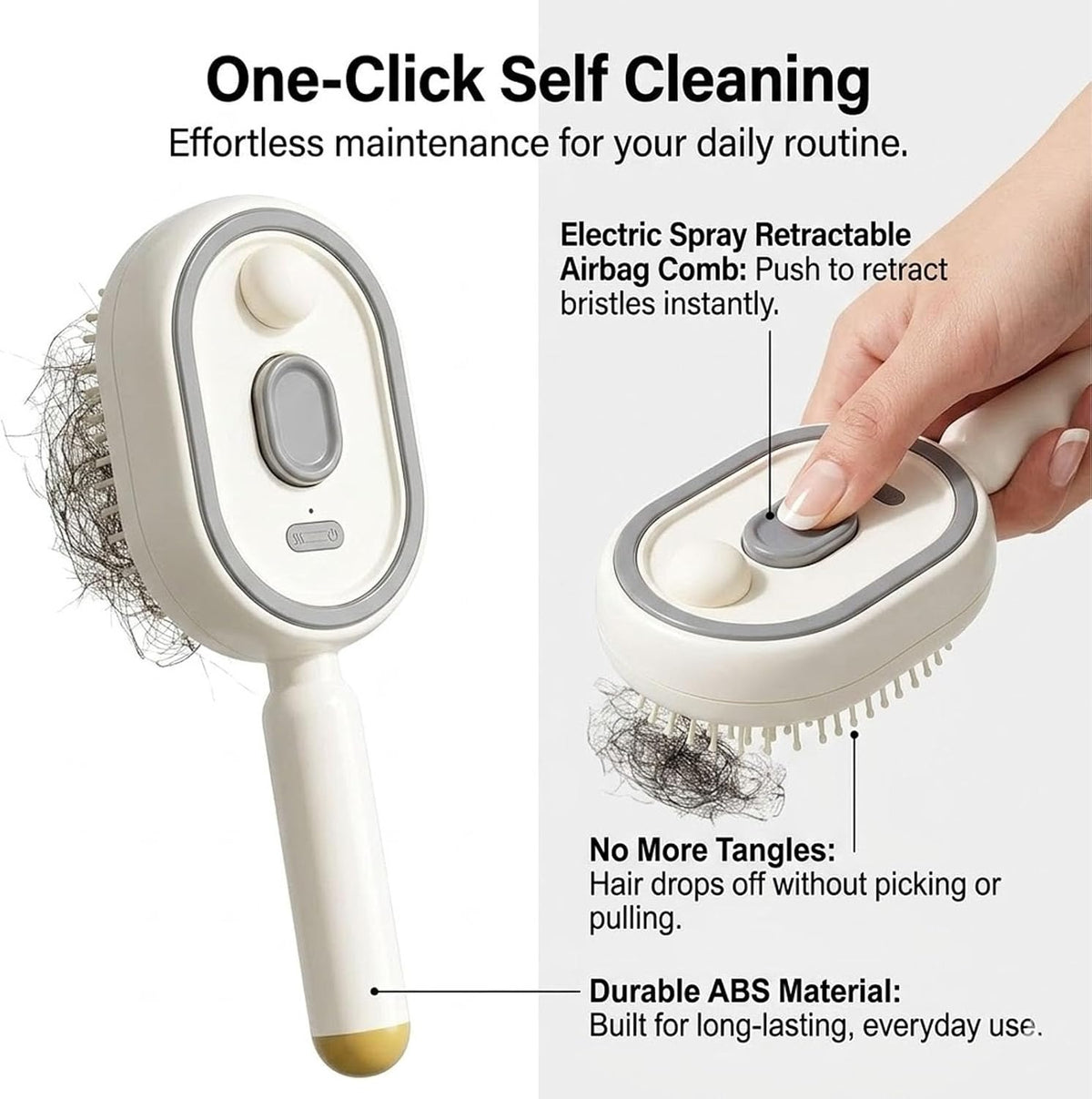 Brosse à cheveux électrique